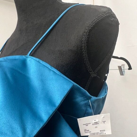 Thirty Thirty Mini Dress Bow Neckline - Picture 5 of 8